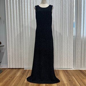 Dry Lake Loreen Black Glitter Dress NWT, Size XL
